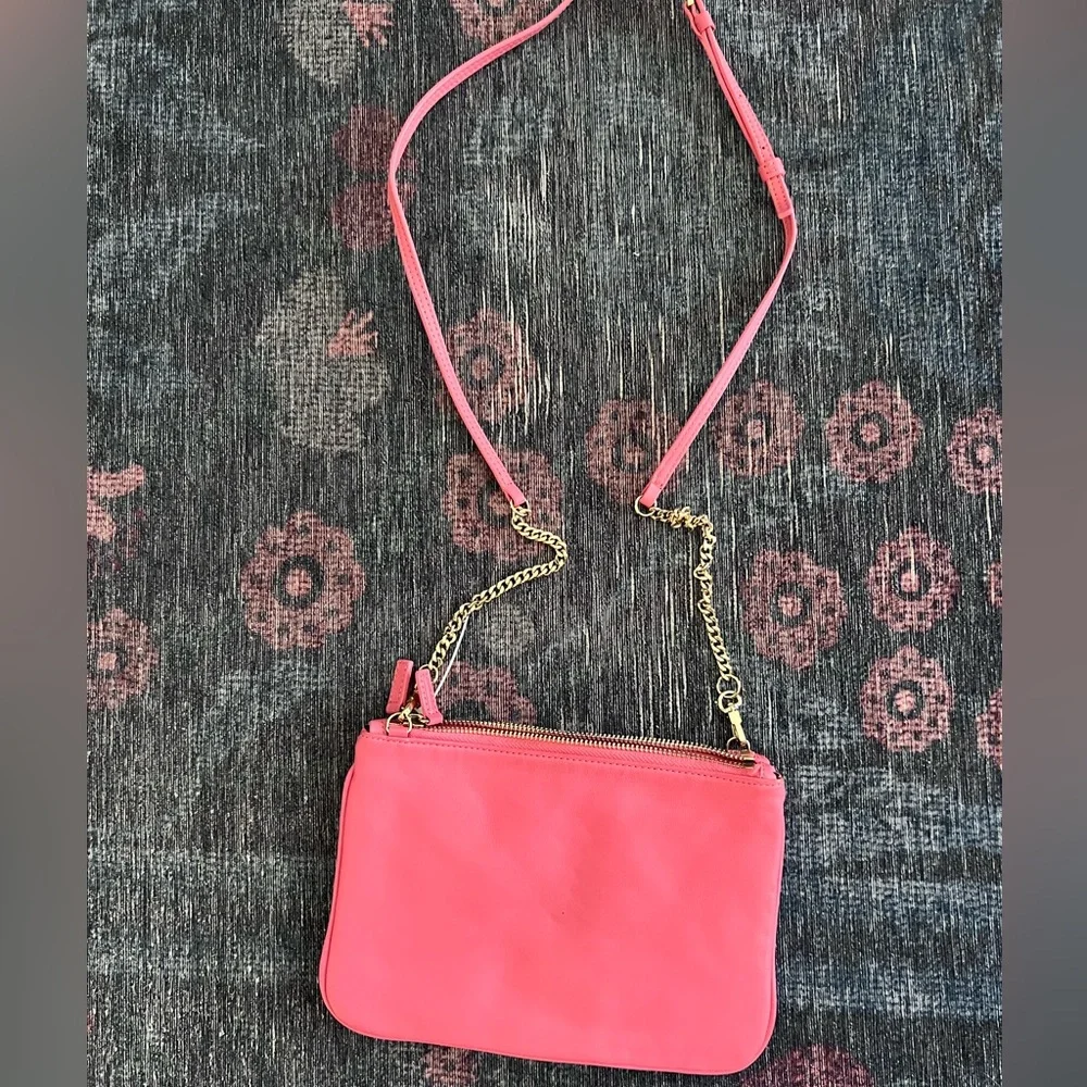 Sandro Pink Crossbody Purse